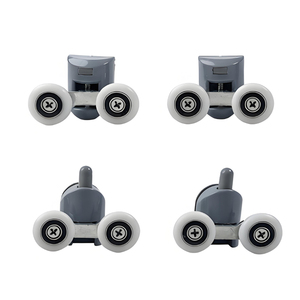 Accesorios para Puertas de <span class=keywords><strong>Ducha</strong></span> de Vidrio de 4 mm, 5 mm y 6 mm, <span class=keywords><strong>Rodillos</strong></span> para Puertas Corredizas de <span class=keywords><strong>Ducha</strong></span> - Product Image 1