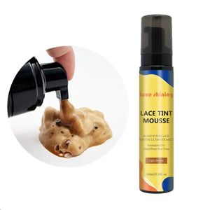 Etiqueta privada Logotipo personalizado Lace Tint Spray 4 tonos Venta al por mayor Lace Tinted Foam <span class=keywords><strong>Mousse</strong></span> 100ml - Product Image 3
