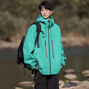 เสื้อแจ็คเก็ต QFZ5 ไซส์ใหญ่พิเศษ บุผ้ากำมะหยี่ ปกใหญ่ แต่งขนเฟอร์ สำหรับผู้ชาย - Product Image 3