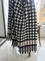 Vente en gros Couverture raschel en laine de luxe personnalisée Châle d'hiver intérieur et extérieur doux et chaud avec glands pour utilisation en avion