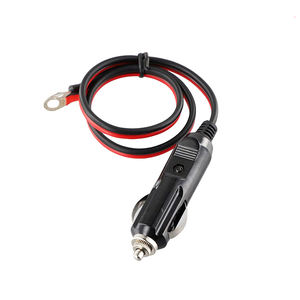 Кабель питания 16AWG, 2-жильный, красно-черный, для подключения автомобильного прикуривателя, проводка для инвертора - Product Image 1