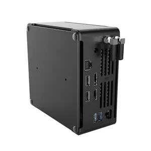 Yếu Tố Hình Thức Nhỏ PC 10th Gen I7 10750H I9 10880H 4K UHD630 DP HD TYPE-C Linux Không Quạt Văn Phòng Máy Tính Mini