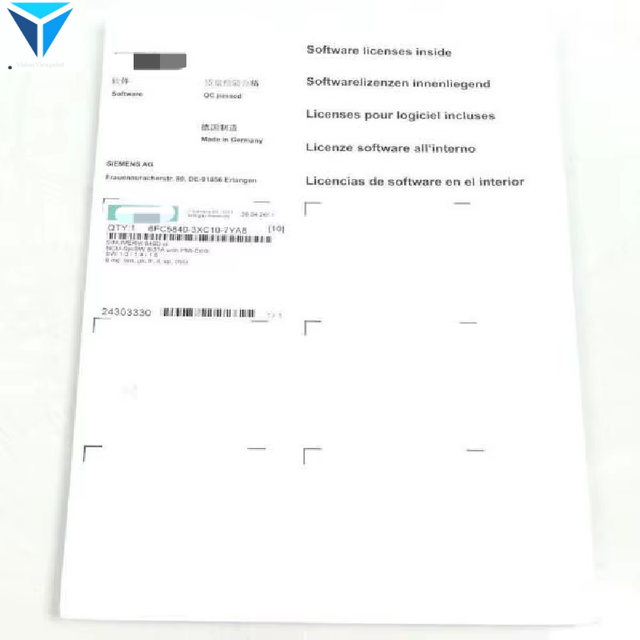 Brand New Original with Warranty Special Offer 1 Piece 840d Software License 6fc5840-3xc10-7ya8 Plc Warranty Product
