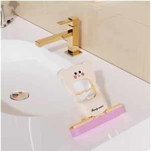 Outil de nettoyage en éponge auto-pressante pliable, <span class=keywords><strong>mini</strong></span> serpillière de bureau pliable, éponge de nettoyage portable pour salle de bain - Product Image 6