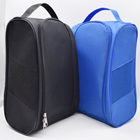 Bolsa Impermeable de Nailon para Zapatos de Golf con Malla Transpirable, Almacenamiento Portátil para Calzado Deportivo, Organizador de Tees y Pelotas para Actividades al Aire Libre