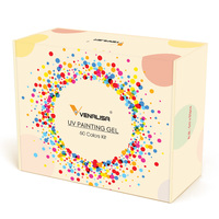 VENALISA Nail Art Soak Off Semi Permanent UV Laque Vernis Gel Couleur Nail Design Peinture UV Gel Peinture Vernis Gel Émail