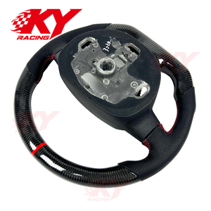 พวงมาลัยหนังคาร์บอนไฟเบอร์สำหรับรถฟอร์ด โฟกัส MK2 RS ST ECOnetic RS500 ปี 2008-2011 - Product Image 4