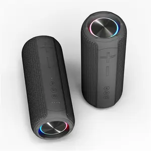 Altavoz portátil inalámbrico con bluetooth, dispositivo de audio a la moda E200ML, IPX7 resistente al agua, TF, AUX, subwoofer, para deportes