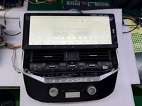 Autoradio Android avec écran de 16,2 pouces pour Toyota Land Cruiser LC100 2002-2007 pour Lexus GX470 Lecteur vidéo stéréo Carplay