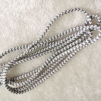 CR006 Cordon tressé en polyester de 5 mm, design unique, vente chaude du fabricant