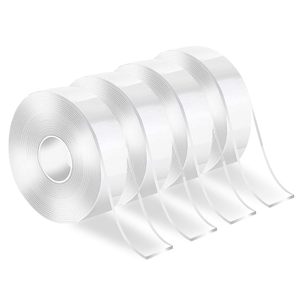 Xhy mạnh mẽ hai mặt băng nhiệm vụ nặng nề có thể tháo rời rõ ràng dính dính Nano băng cho treo hình ảnh Áp phích Thảm ảnh Deco - Product Image 2