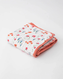 Manta de muselina para bebé, manta de gasa de 100% capas con estampado personalizado de algodón orgánico, 4/6 - Product Image 4