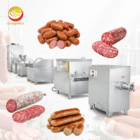 Chaîne de production complète de saucisses ORME, machine électrique de fabrication de saucisses de bœuf à petite échelle, prix