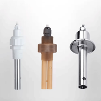Conductimètre en ligne industriel, instruments de mesure de la conductivité des fluides avec mesure de la salinité