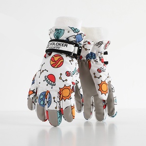 <strong>Children's</strong> Skiing <strong>Gloves</strong> Autumn Winter Thickened Warm Windproof Cold-proof <strong>Waterproof</strong> Full Finger Cycling Riding Cross-border - Product Image 1