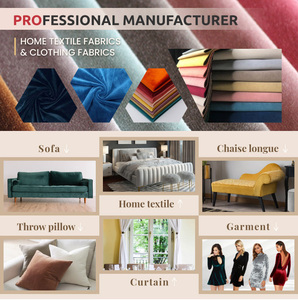 Tapicería de muebles gratis nuevo diseño Polonia terciopelo cortina y sofá tela sofá estampado tela de terciopelo - Product Image 5