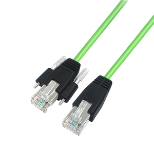 Công nghiệp cáp mạng RJ45 8P8C Nam đến Nam cáp, với ốc vít, cao linh hoạt công nghiệp cáp mạng - Product Image 1
