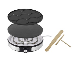 Máquina <span class=keywords><strong>para</strong></span> Hacer Crepas y Panqueques Antiadherente de Doble Cara Multifuncional con <span class=keywords><strong>Accesorios</strong></span> Gratuitos - Product Image 4