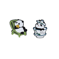 Pins en émail personnalisés sur le thème des animaux, pin en métal avec design peint, cadeau de diplôme pour les amis