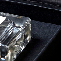Boîte cadeau personnalisée noire pour eau de toilette et boîte magnétique pour parfum avec boîte en papier parfumée et boîte d'emballage pour présentation de parfum