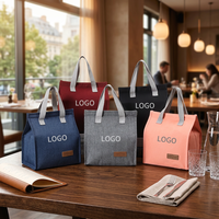 Sac Repas Isotherme Réutilisable, Sac Fourre-tout Thermique Simple et Tendance, Sac Déjeuner Isolé