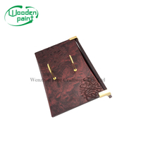 Bois Matériel Bureau Stockage Usine Personnalisé En Bois De Luxe Brillant Laque Table Calendrier Stand Arabe Ramadan Décoration