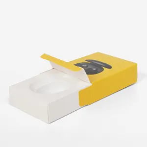 Hochwertige benutzer definierte Druck karton Drahtlose Ohrhörer Kopfhörer Papier verpackung Schubladen box für elektronische Produkte