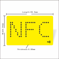 Carte de clé d'hôtel RFID étanche avec code QR économie d'énergie pour le système de verrouillage de porte de villégiature et le partage de profil de médias sociaux