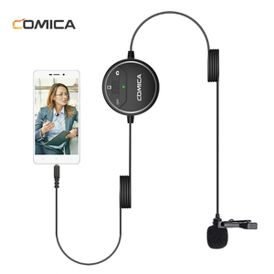 COMICA SIG.<span class=keywords><strong>LAV</strong></span> V03 Microfono Lavalier a Condensatore Elettrete Omnidirezionale Cablato da 3,5 mm con Monitoraggio in Tempo Reale, Super 6,2 m per Video - Product Image 3