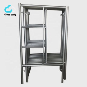 Ponteggio a telaio <span class=keywords><strong>Domina</strong></span> Walk in acciaio ad alta resistenza, resistente alla corrosione, per uso alberghiero, capacità di carico 800 kg - Product Image 2