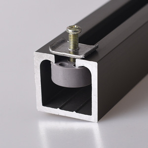 Zhan Han Track Limiter Aluminum Alloy <b>Rubber</b> <b>Roller</b> For Sliding Door Positioner - Product Image 1