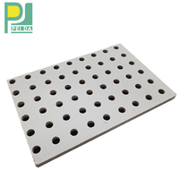 Panneau de revêtement de béton renforcé en Fiber, modèle 3D, grande taille, 6 pieds x 3 pieds