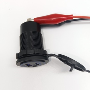 Pd & QC3.0 <span class=keywords><strong>USB</strong></span> C Sạc xe hơi cổng <span class=keywords><strong>USB</strong></span> ổ cắm Adapter Phụ Kiện Xe <span class=keywords><strong>USB</strong></span> tuôn ra núi ổ cắm với on/off chuyển đổi - Product Image 6