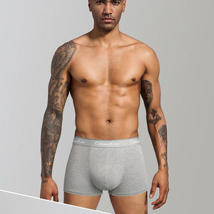 FF4368 <span class=keywords><strong>Boxer</strong></span> da <span class=keywords><strong>uomo</strong></span> in <span class=keywords><strong>cotone</strong></span> modale personalizzato confezione regalo in metallo comode <span class=keywords><strong>mutande</strong></span> traspiranti per il baule 4 Pack biancheria intima da <span class=keywords><strong>uomo</strong></span> - Product Image 4