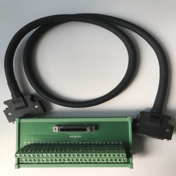 Asdbm50a Terminal 50pin with 1m Cn1 Cable for Motor Driver Brand New Original Spot Plc