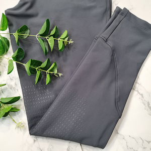 Legging berkuda pria warna putih grosir, dengan bantalan lutut silikon, nyaman, elastis, dan pas badan. - Product Image 3