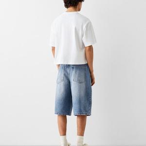 Custom Summer Streetwear Vintage Short Half Pants Loose Work Shorts Moda Hombres Shorts Baggy Denim Jean Shorts Hombres - Product Image 5