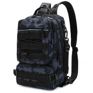 Sac à dos tactique pour homme en gros, nouveau, à bandoulière simple ou double, multifonctionnel, pour voyage en plein air, grande capacité, sac de poitrine - Product Image 3