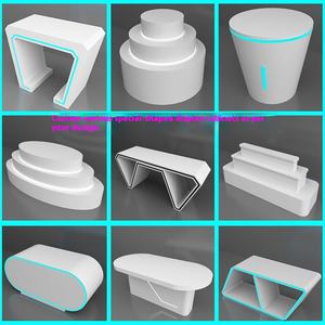 Musée <span class=keywords><strong>de</strong></span> la technologie <span class=keywords><strong>des</strong></span> <span class=keywords><strong>sciences</strong></span> Plastique lumineux <span class=keywords><strong>de</strong></span> forme spéciale Vitrine <span class=keywords><strong>de</strong></span> peinture <span class=keywords><strong>de</strong></span> cuisson écologique à 12 étagères pour exposition - Product Image 5