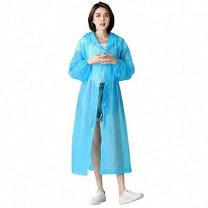 Impermeable Ecológico de Alta Calidad, Resistente al Viento, Unisex, de EVA, Grueso, con Capucha Integrada, para Pesca y Camping, para Hombres y Mujeres - Product Image 2