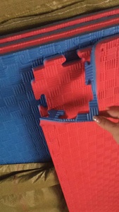 เสื่อจิ๊กซอว์ EVA กันน้ำขนาด100x100x2.5ซม. สำหรับยิมคาราเต้ศิลปะการต่อสู้/ยูโด/เทควันโด/บิวโดเสื่อทาทามิ - Product Image 5