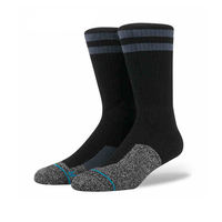 Chaussettes décontractées personnalisées en gros pour l'hiver, antibactériennes, antidérapantes, pour le ski, la randonnée, l'alpinisme, en laine mérinos confortable