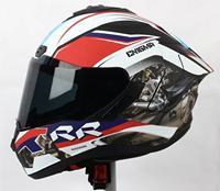 Casque intégral avec certification ECE et DOT, personnalisable OEM, système de ventilation toutes saisons, Moto Casco