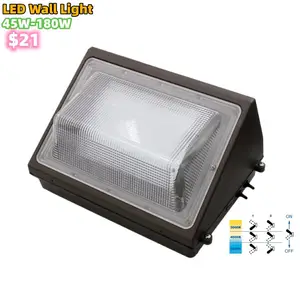 ETL DLC dengan Photocell 60W 80W 100W 120W lampu dinding LED luar ruangan