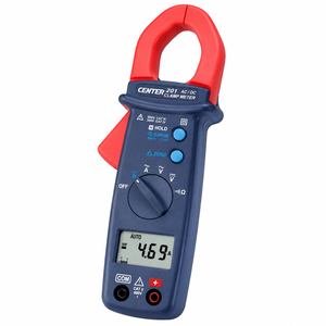 Nuevo y Original, Mini Medidor Digital de Corriente Alterna Center201 con Función de Retención de Datos para Medición de Corriente y Voltaje Eléctrico - Product Image 1
