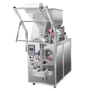 Machine de remplissage de liquide d'assaisonnement de sauce automatique électrique Scellage quantitatif Pochette de boisson alimentaire Emballage Composants de base d'engrenage - Product Image 1