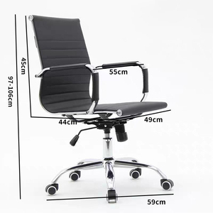 Ergonomic Hera Office <b>Chair</b> High <b>Back</b> Modern Executive Swivel <b>Chair</b> with Lumbar <b>Support</b> Comfortable for Long Hours Sitting - Product Image 3