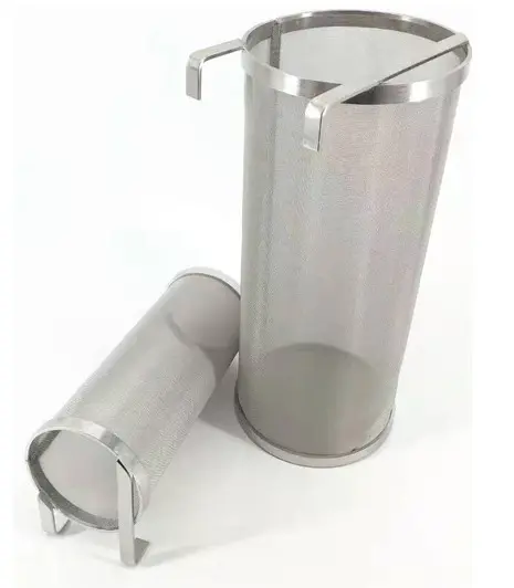 Tubi filtranti in metallo in acciaio inossidabile monostrato o multistrato resistenti alla corrosione per filtrazione di gas, liquidi e solidi