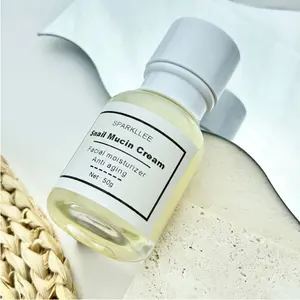 Crème naturelle pour le visage de marque privée Anti-âge Rides Hydratant avancé tout-en-un pour le visage à la mucine d'escargot