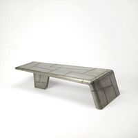 Loft-Stil Luxuriöser Industrieller Retro Antik Metall-Couchtisch mit Kühlfunktion für Hotels und Esszimmer